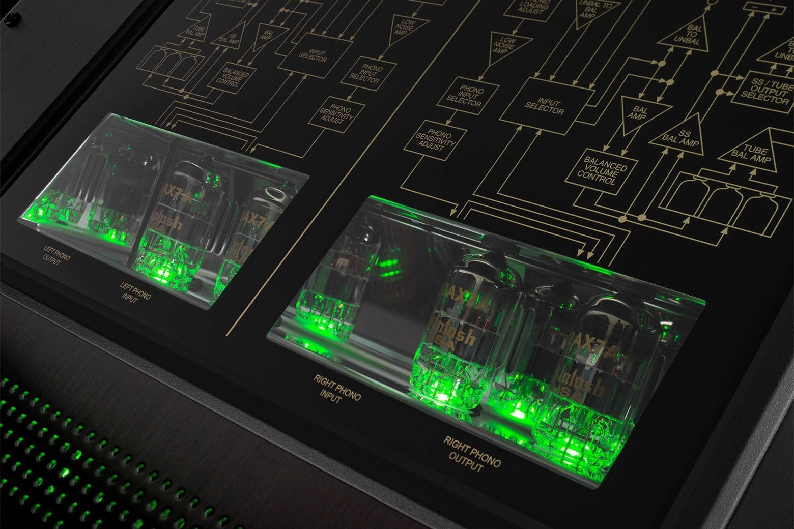 McIntosh C12000 - 2-Channel Solid State and Vacuum Tube Preamplifier