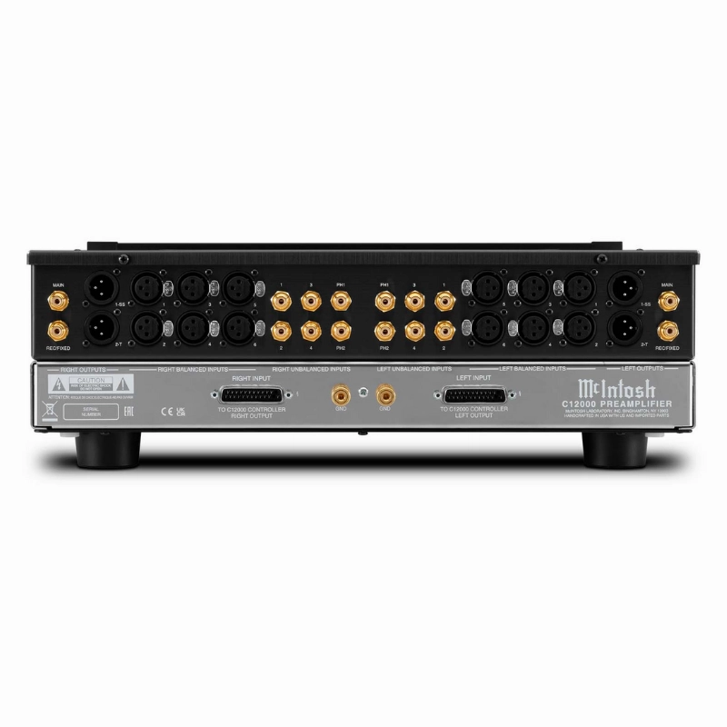 McIntosh C12000 - 2-Channel Solid State and Vacuum Tube Preamplifier