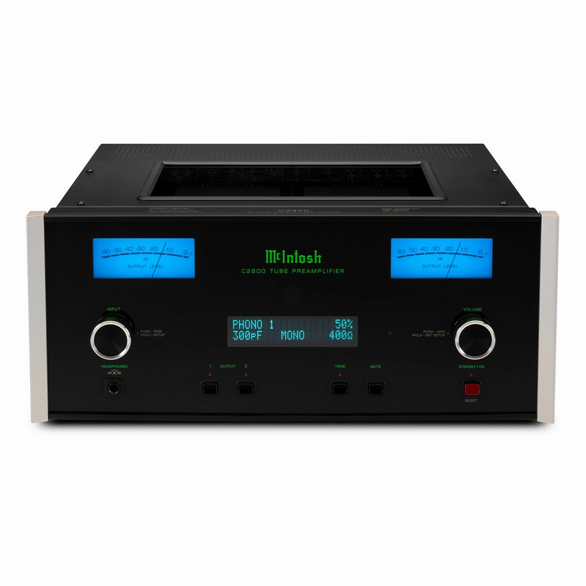 McIntosh C2800 2-Channel Vacuum Tube Preamplifier hi-fi volume knob,hi-fi remote control system,hi-fi smart amplifier