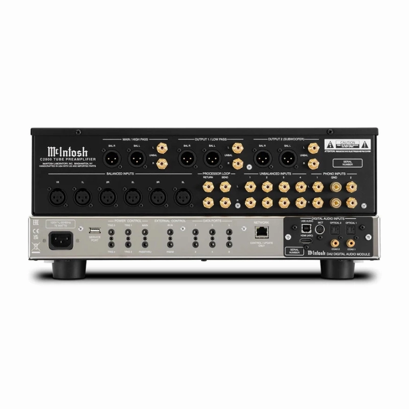 McIntosh C2800 2-Channel Vacuum Tube Preamplifier (Each)