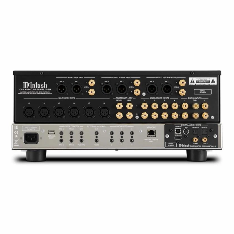 McIntosh C55 2-Channel Solid State Preamplifier (Each)