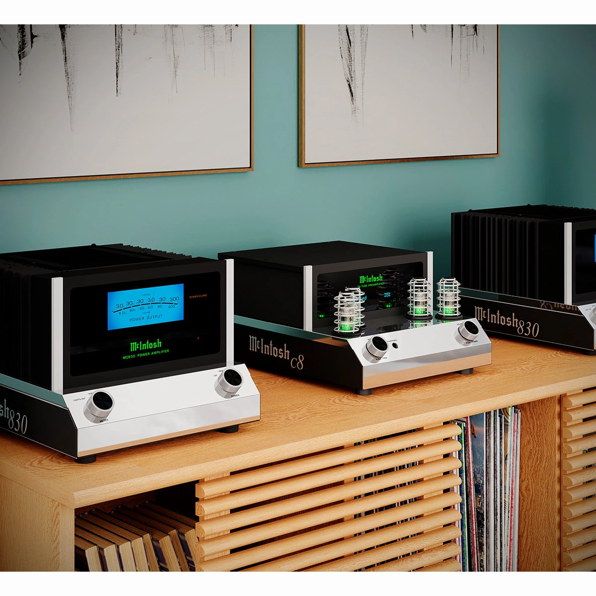 McIntosh C8 2-Channel Vacuum Tube Stereo Preamplifier