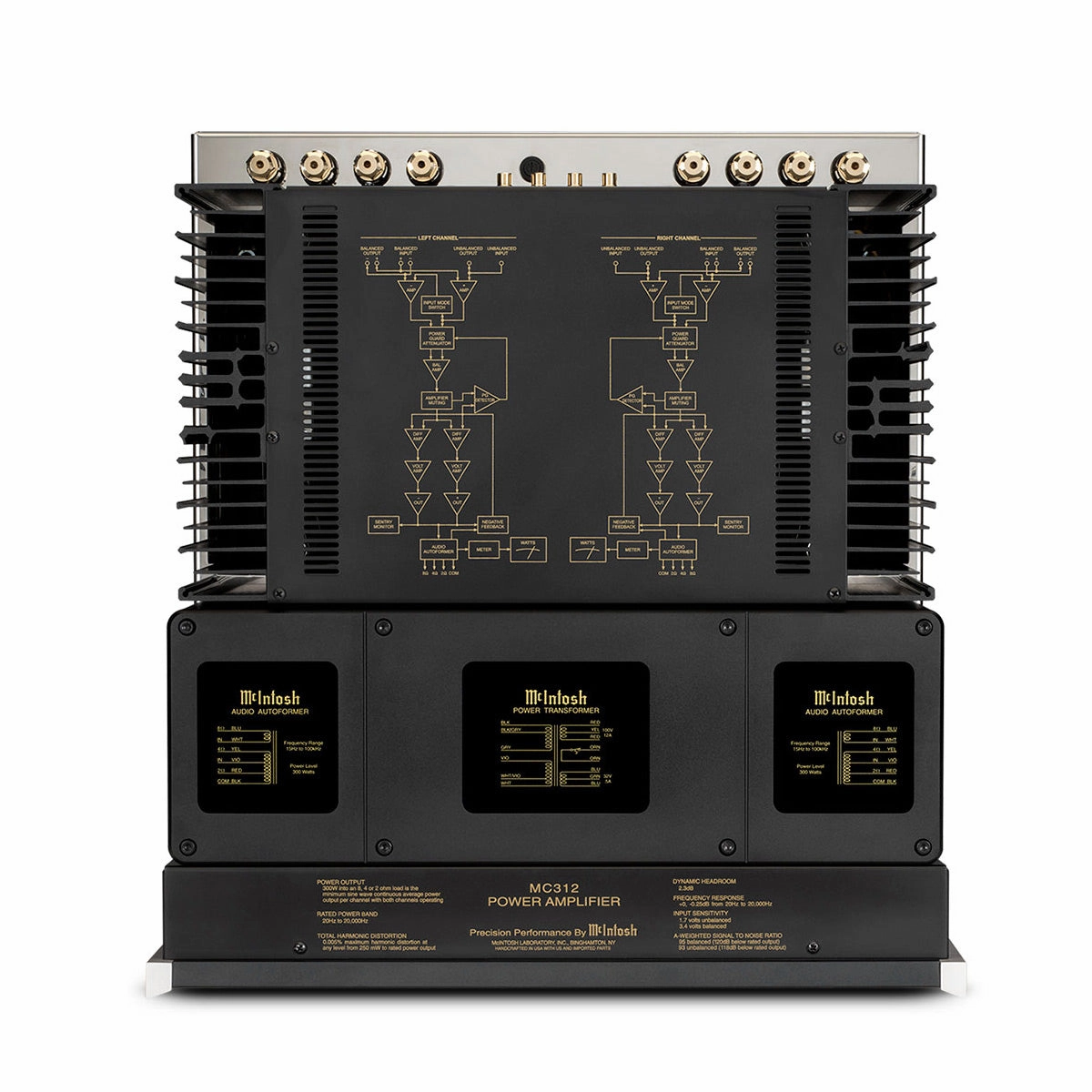 McIntosh MC312 2-Channel Solid State Amplifier