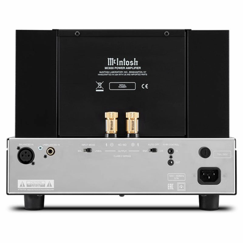 McIntosh MC830 - 1-Channel Solid State Amplifier