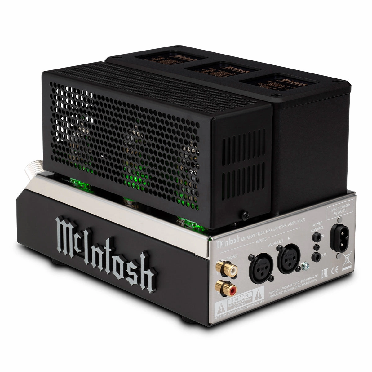 McIntosh MHA200 2-Channel Vacuum Tube Headphone Amplifier