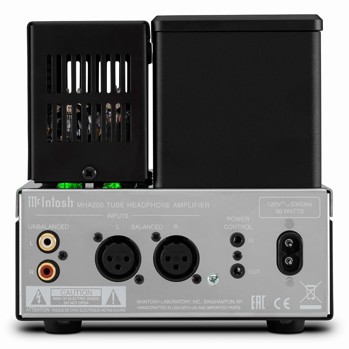 McIntosh MHA200 2-Channel Vacuum Tube Headphone Amplifier
