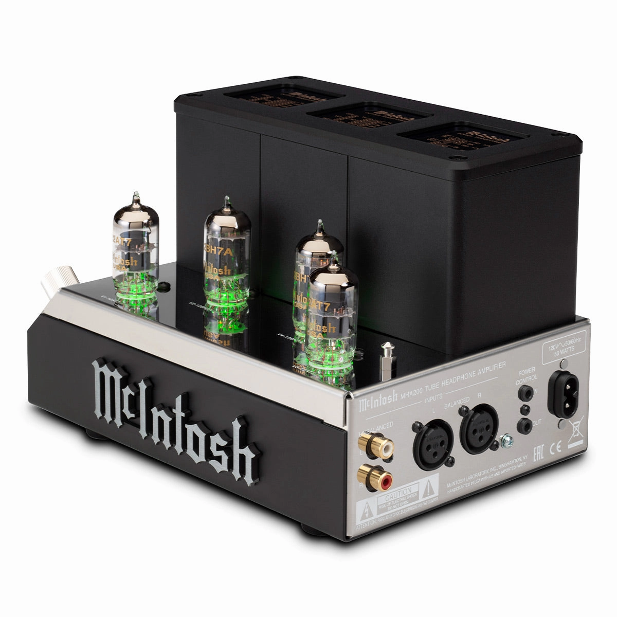 McIntosh MHA200 2-Channel Vacuum Tube Headphone Amplifier