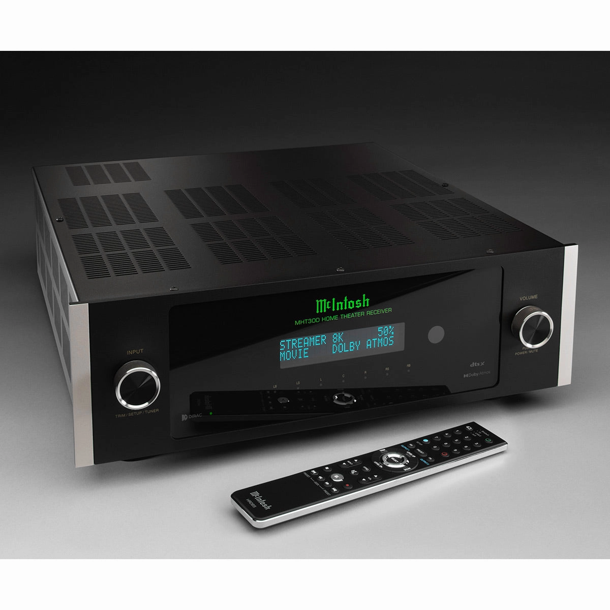 McIntosh MHT300 7.2-Channel Home Theater Receiver with Dolby Atmos, DTS:X, and HDR10 