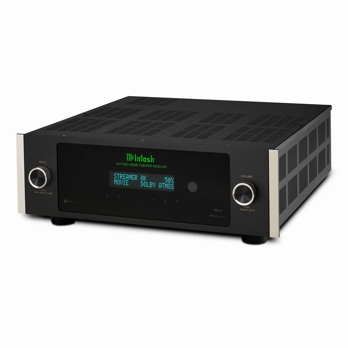 McIntosh MHT300 7.2-Channel Home Theater Receiver with Dolby Atmos, DTS:X, and HDR10 