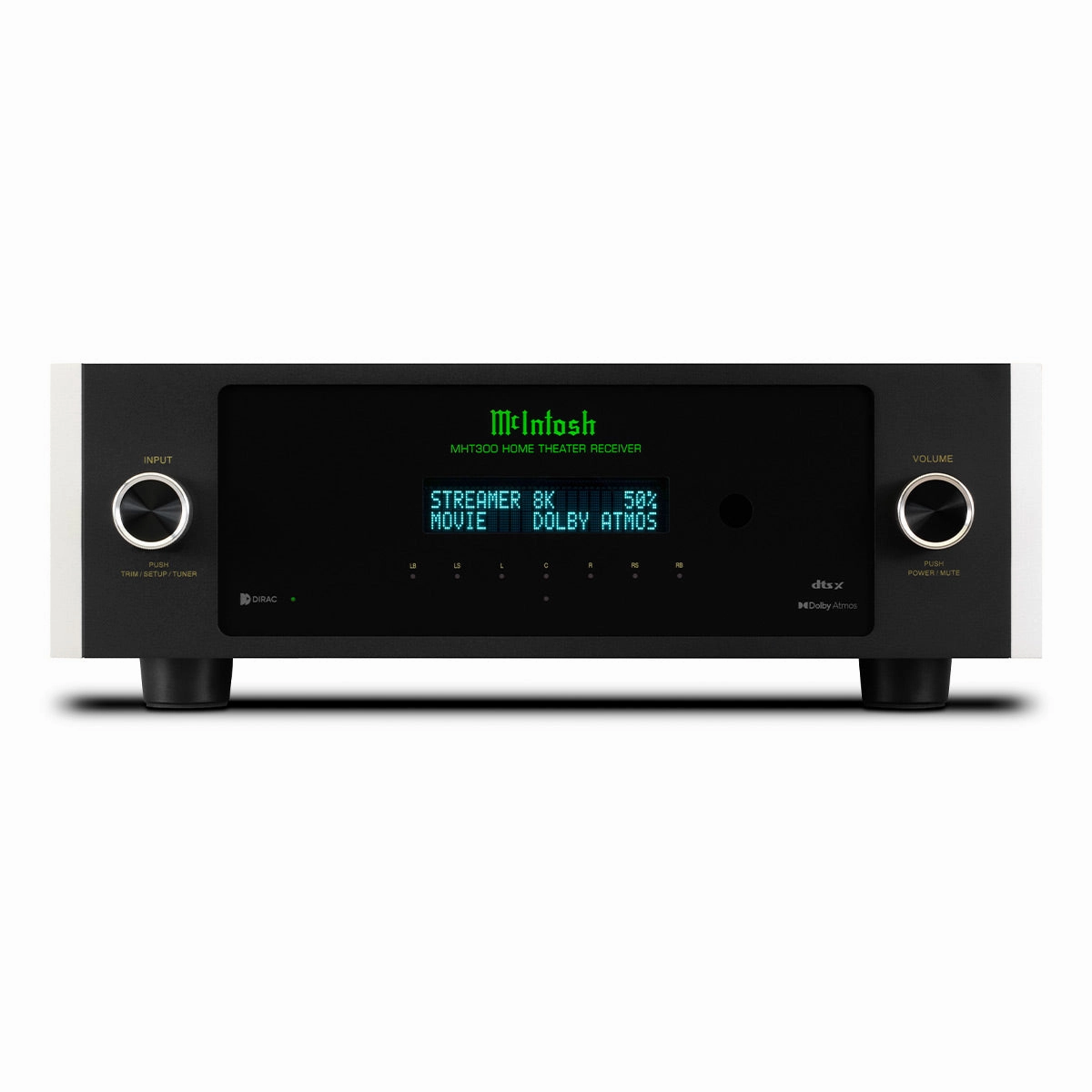 McIntosh MHT300 7.2-Channel Home Theater Receiver with Dolby Atmos, DTS:X, and HDR10 