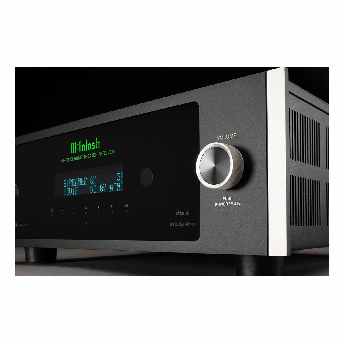 McIntosh MHT300 7.2-Channel Home Theater Receiver with Dolby Atmos, DTS:X, and HDR10 