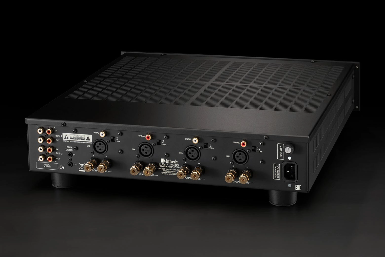 McIntosh MI254 - 4-Channel Digital Amplifier