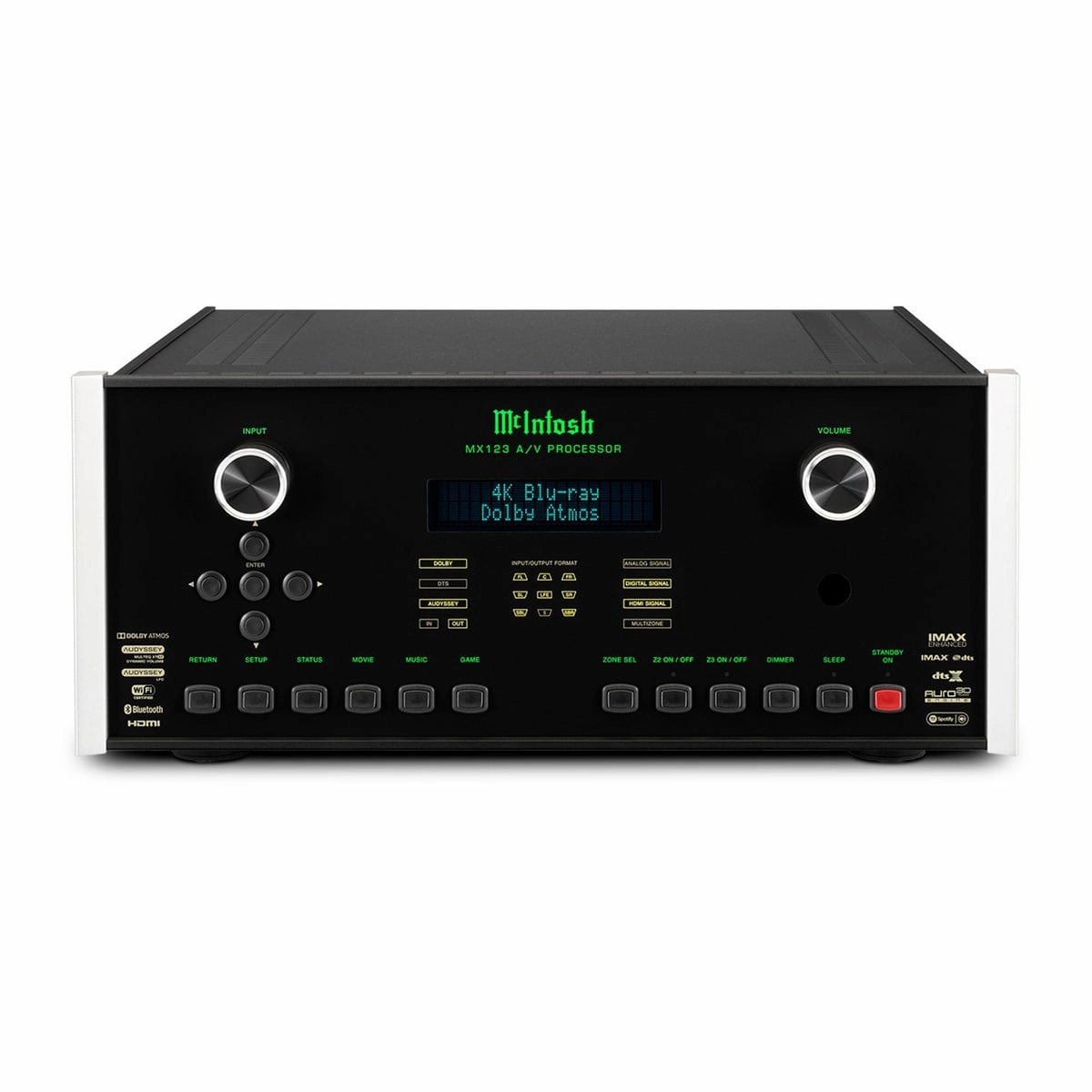 McIntosh MX123 A/V Processor hi-fi volume knob,hi-fi remote control system,hi-fi smart amplifier