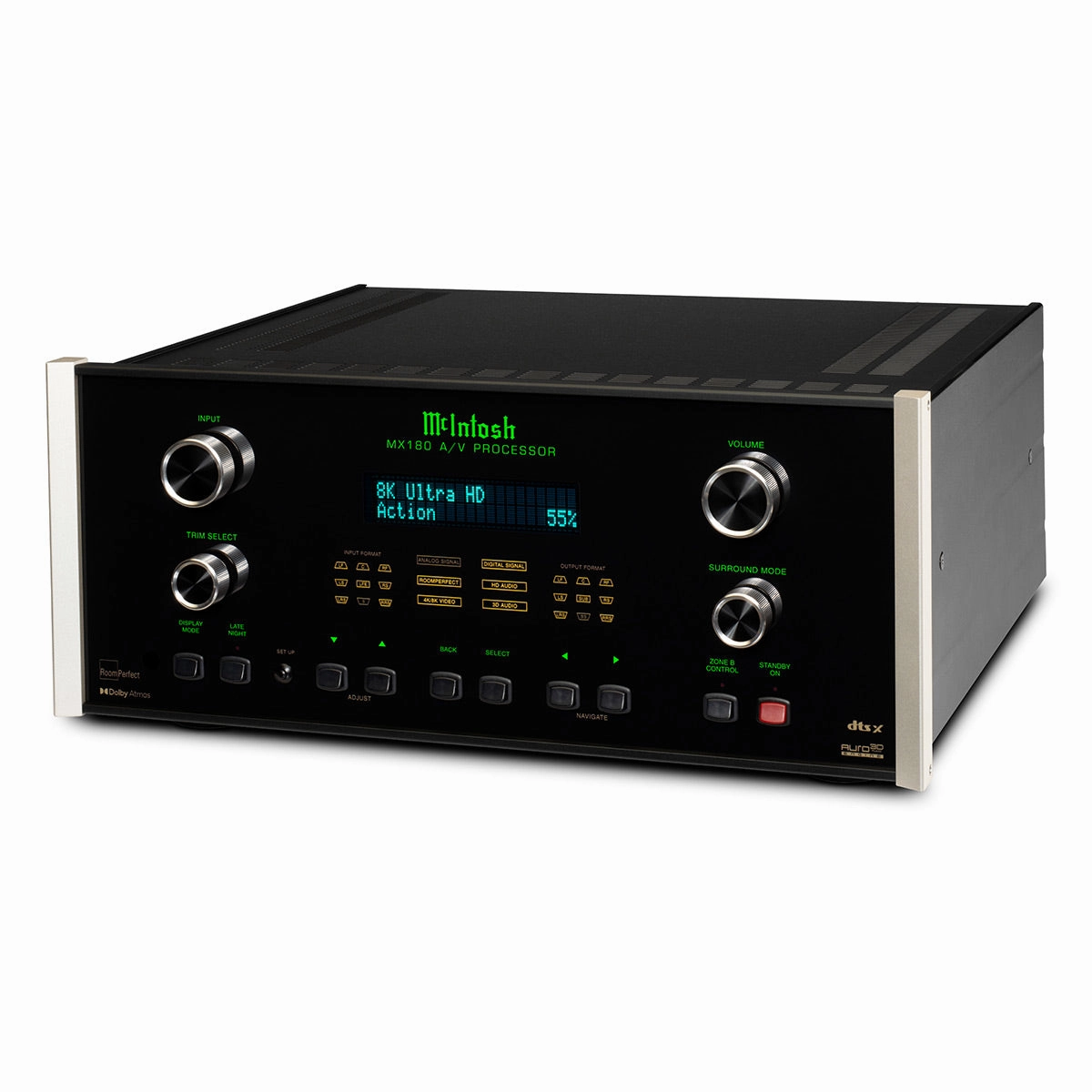 McIntosh MX180 A/V Processor hi-fi volume knob,hi-fi remote control system,hi-fi smart amplifier