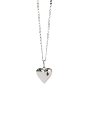 Meadowlark Jewellery Meadowlark - Camille Necklace Stone Set Ruby