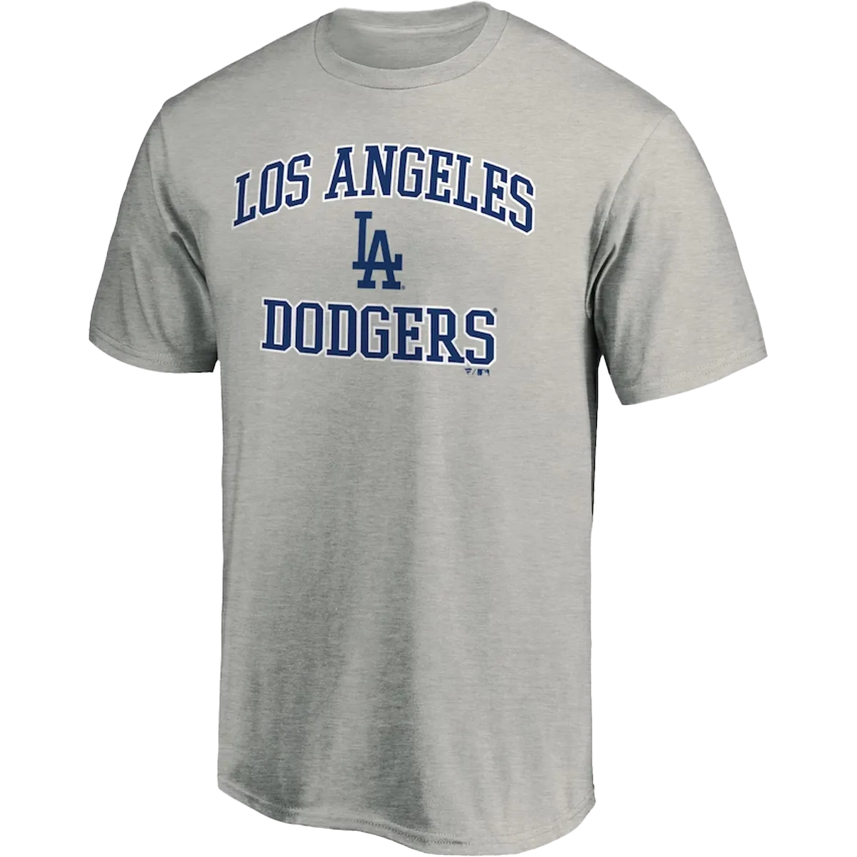 Men's Dodgers Cotton Heart and Soul Short Sleeve
