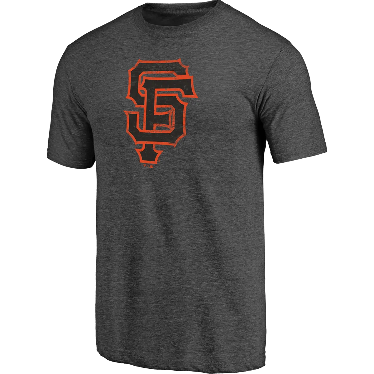 Men's Giants Triblend Logo Short Sleeve