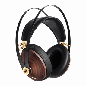 Meze Audio 99 Classic Over-Ear Headphone (Walnut/Gold) Wired,Wired Audio,Cabled Equipment