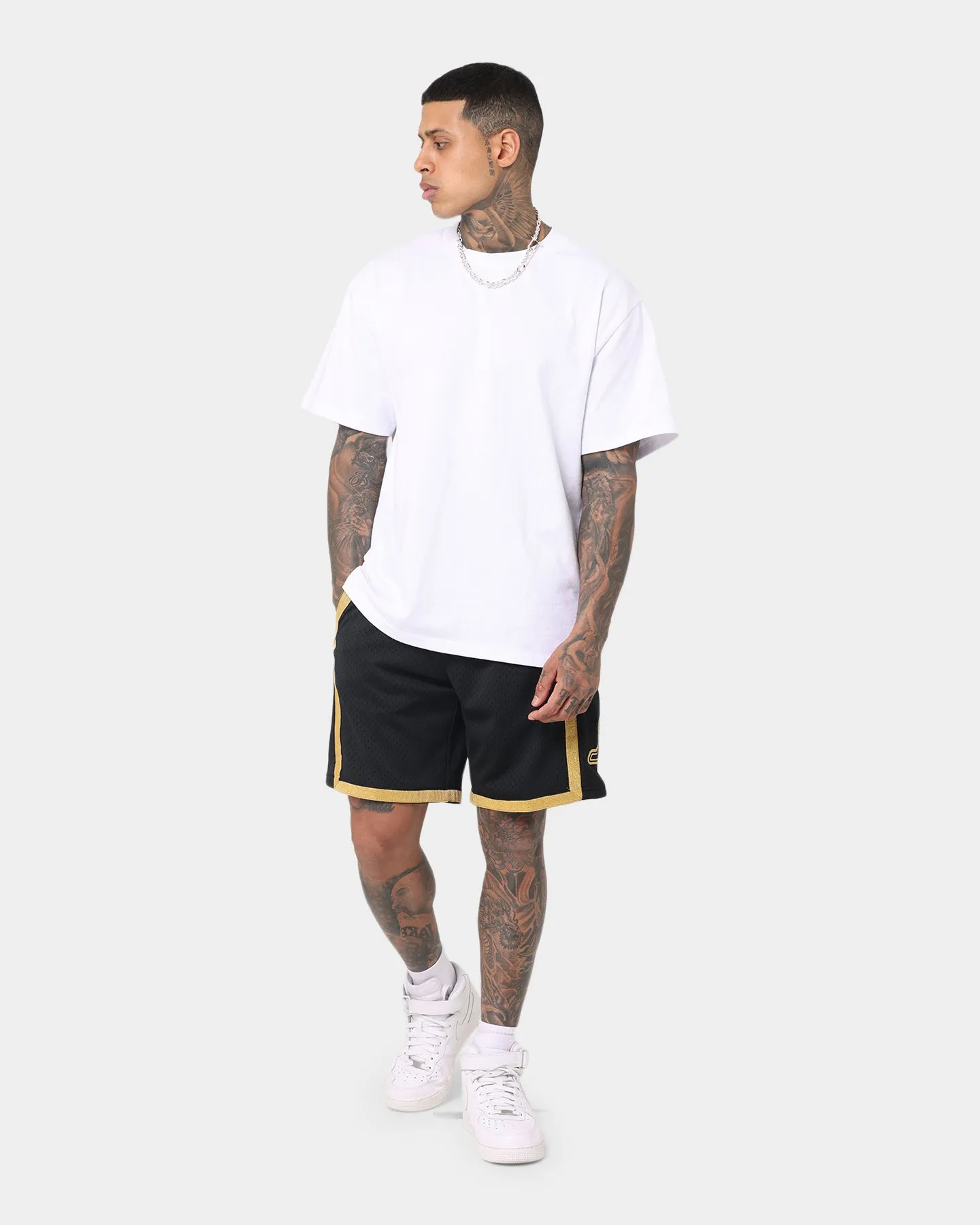 Mitchell & Ness Los Angeles Lakers 'Black Gold' Swing Shorts Black/Gold
