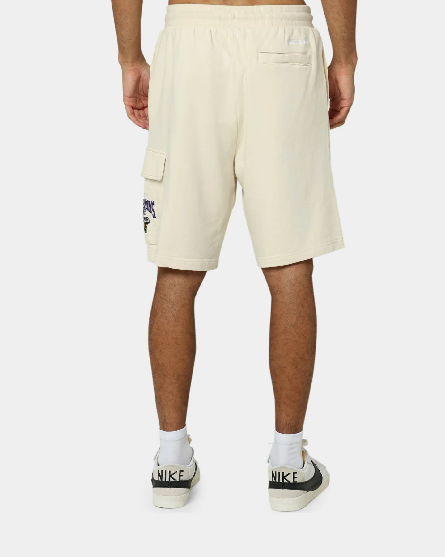 Mitchell & Ness Los Angeles Lakers Cargo Shorts Khaki