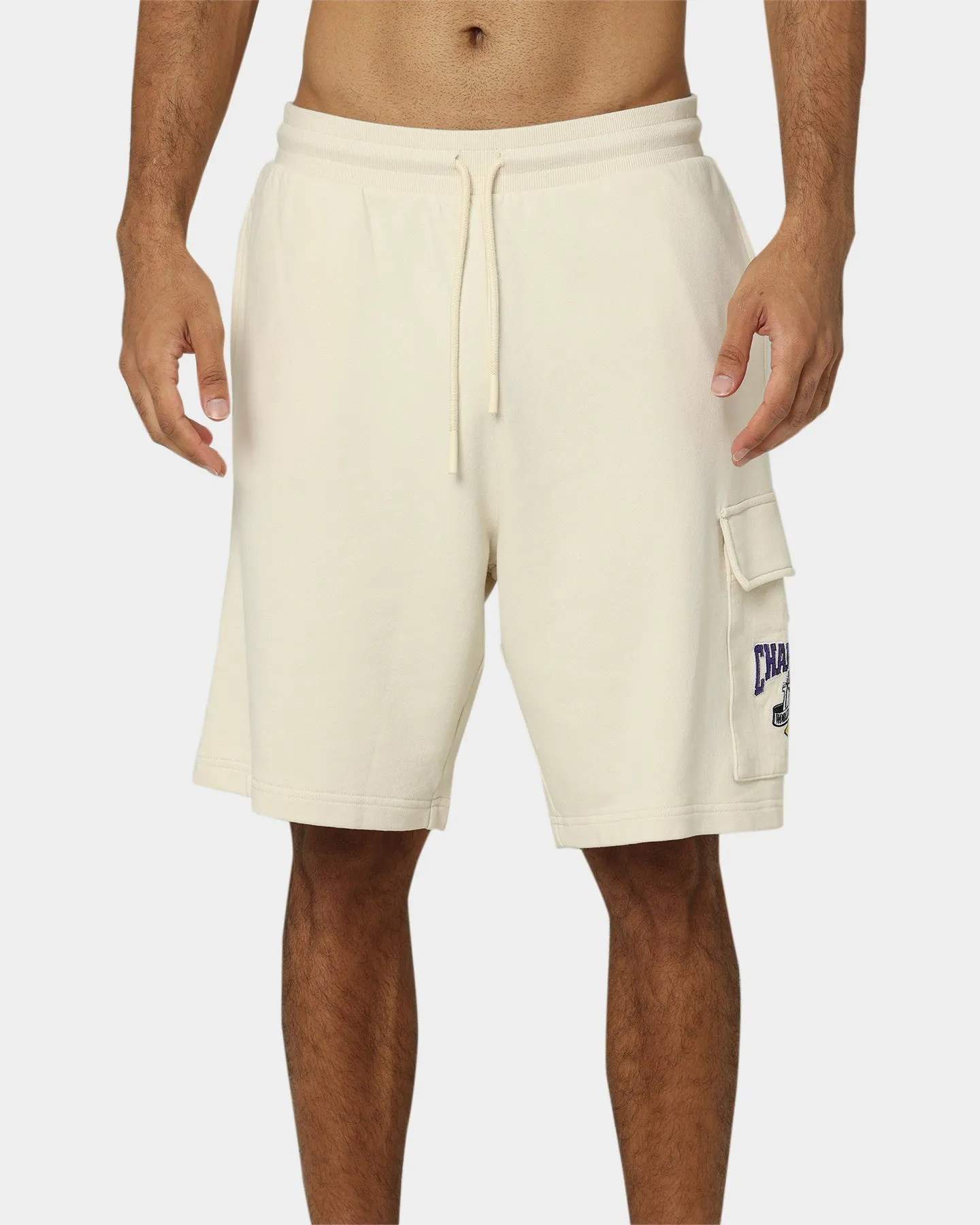 Mitchell & Ness Los Angeles Lakers Cargo Shorts Khaki