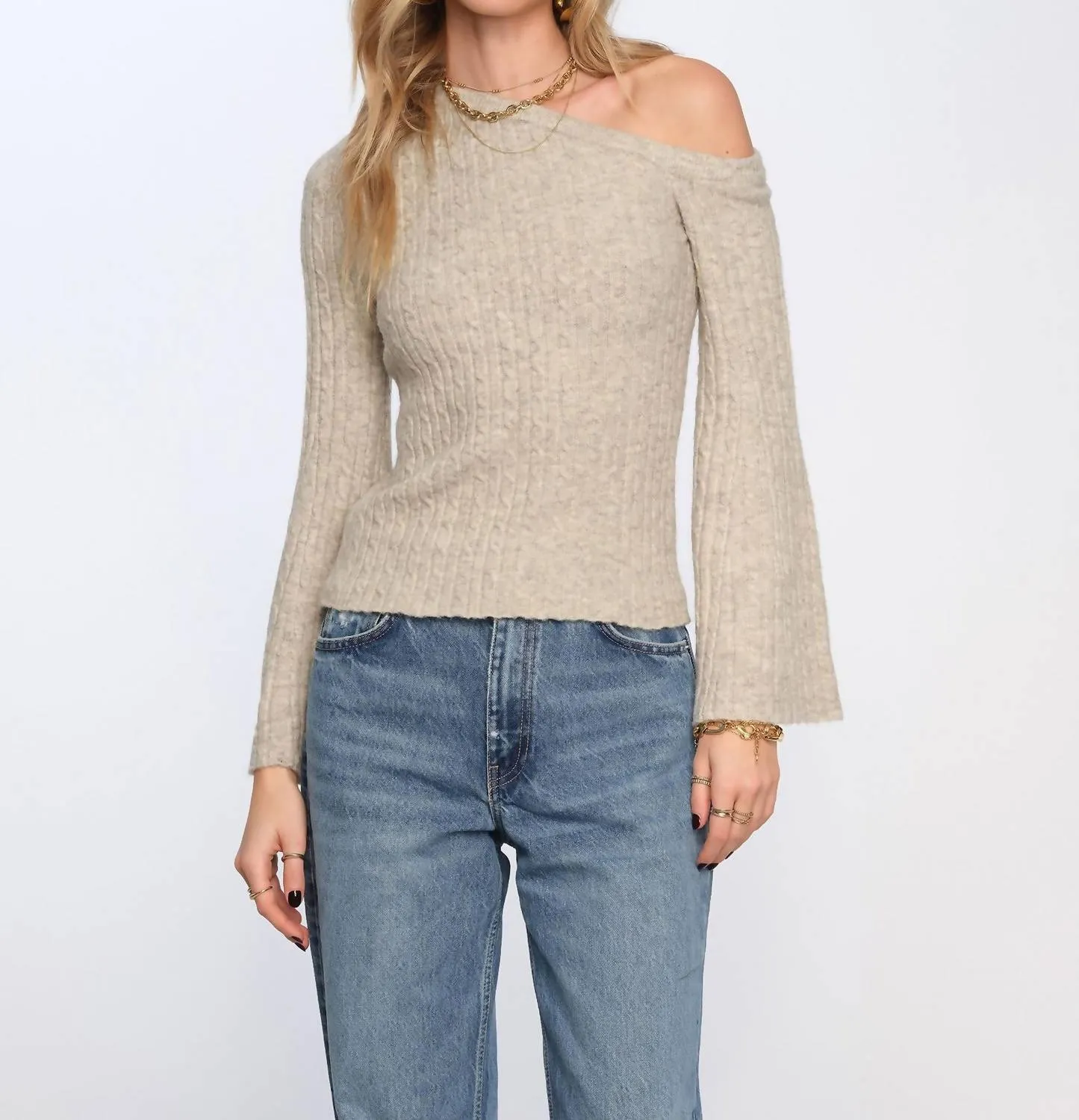 Miya Sweater In Oat