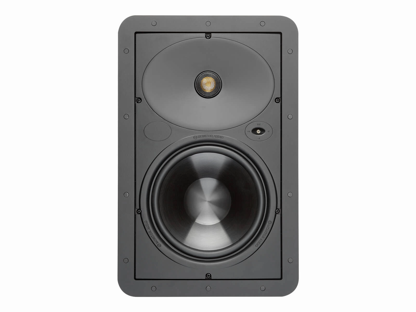 Monitor Audio Core W180 8-inch In Wall Speaker Each hi-fi dual speakers,hi-fi triple amplifier setup,hi-fi pro audio kit