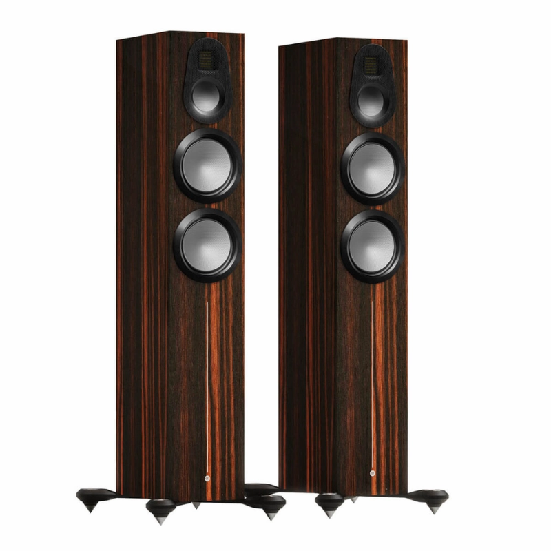 Monitor Audio Gold 300 6G Floorstanding Speakers (Pair) hi-fi analog preamp,hi-fi dynamic range audio,hi-fi stereo for TV