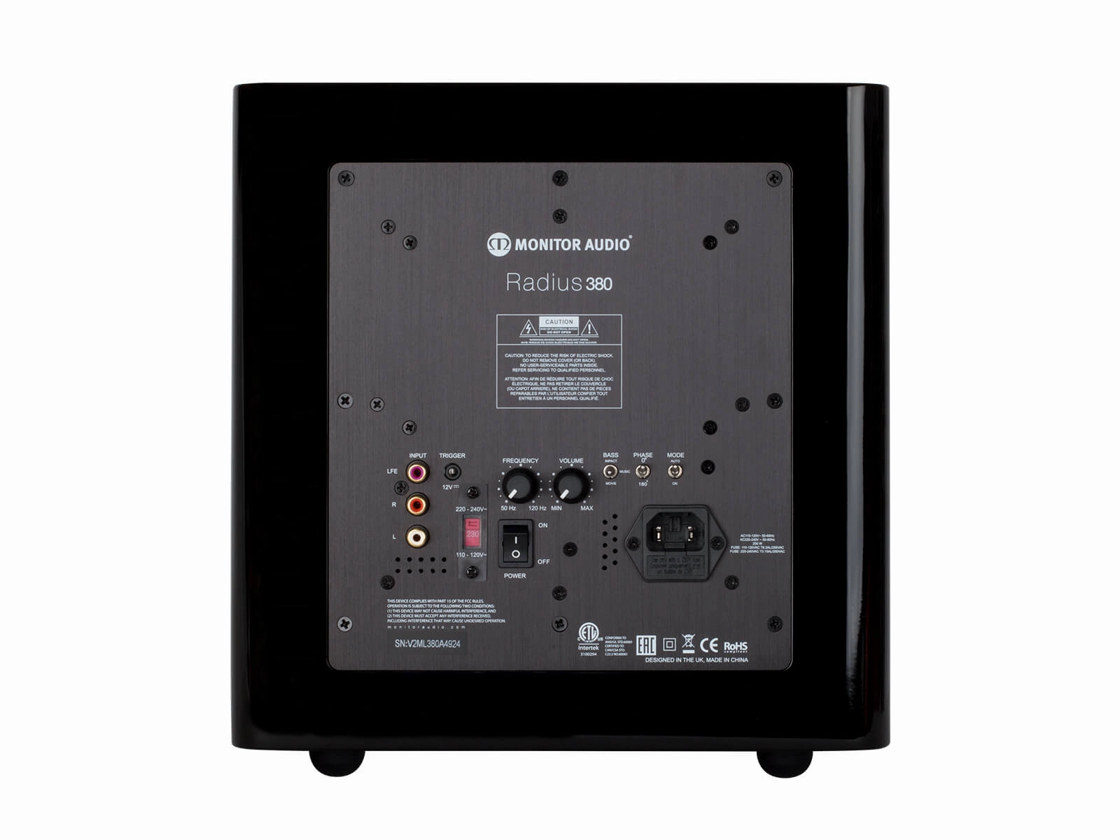 Monitor Audio Radius 380 Active Subwoofer 8 140W (Each)