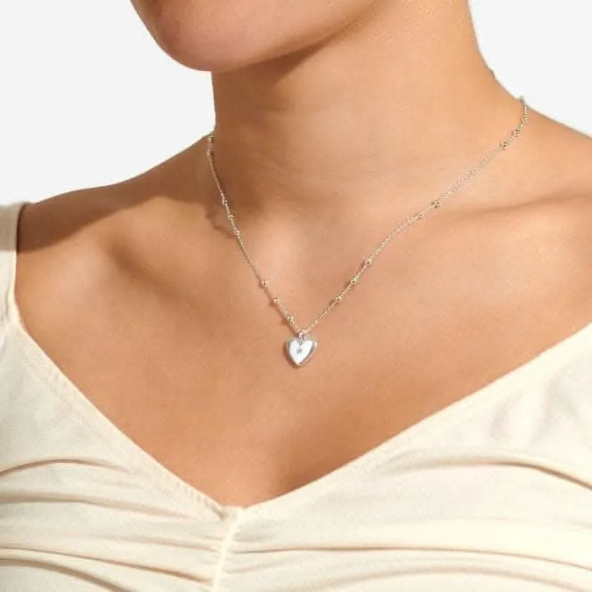 Mother's Day A Little First My Mum Forever My Friend Silver Plated Necklace 6932 Joma Jewellery