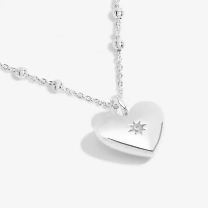 Mother's Day A Little First My Mum Forever My Friend Silver Plated Necklace 6932 Joma Jewellery