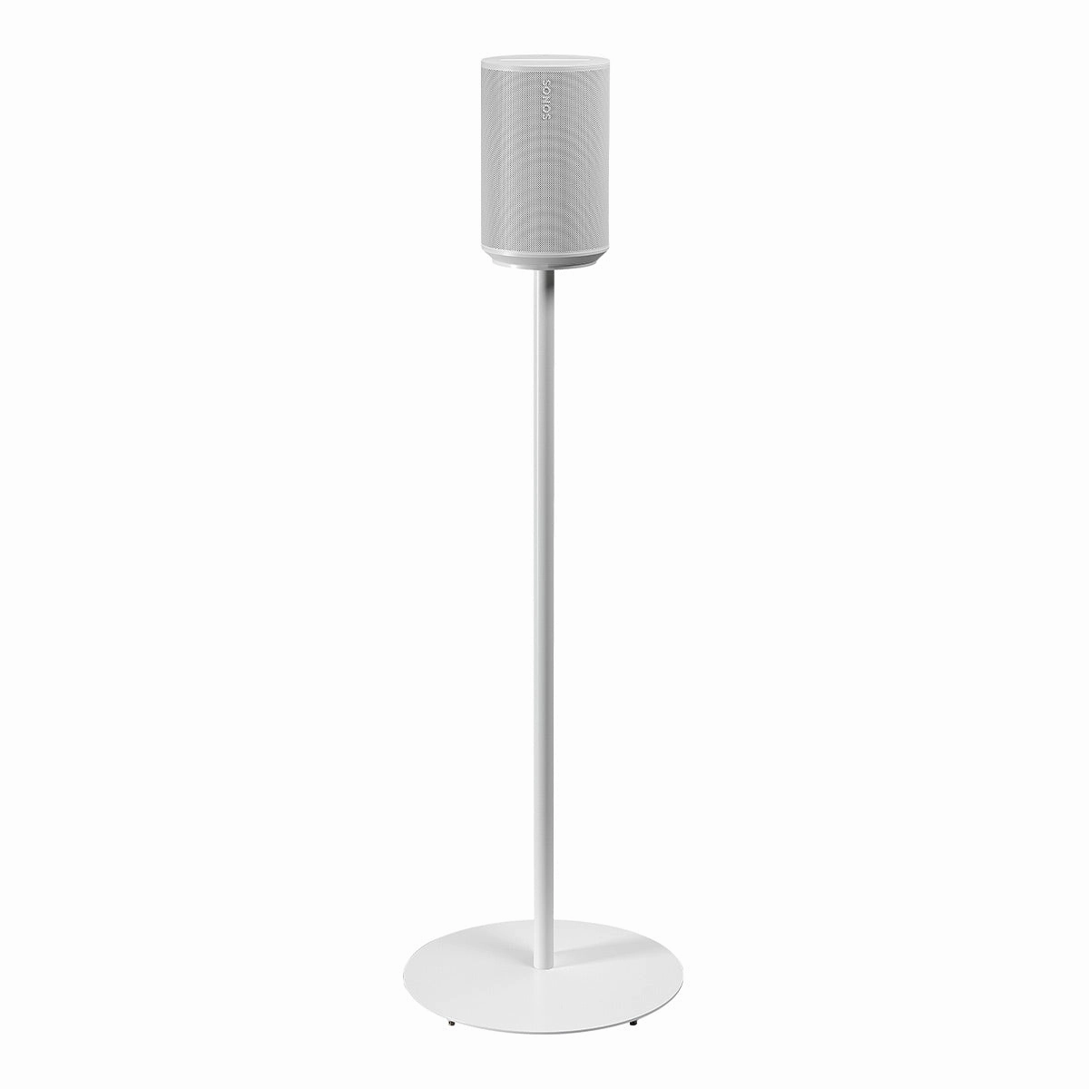 Mountson Fixed-Height Floor Stand for Sonos Era 100 - Each (White)