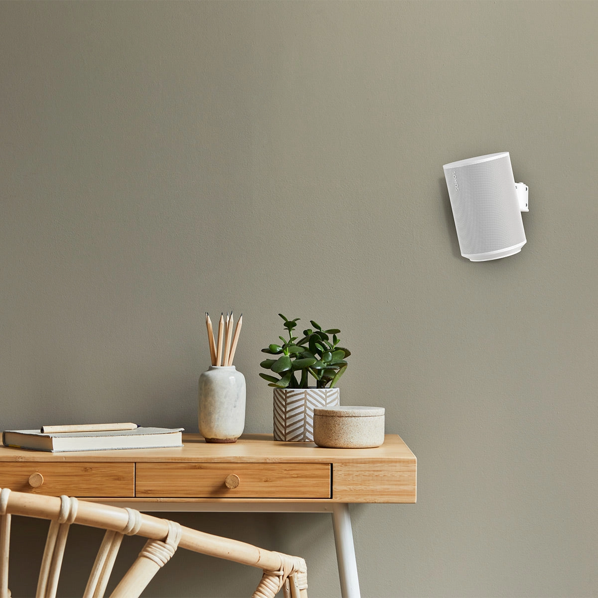 Mountson Wall Mount for Sonos Era 100 - Each (White)