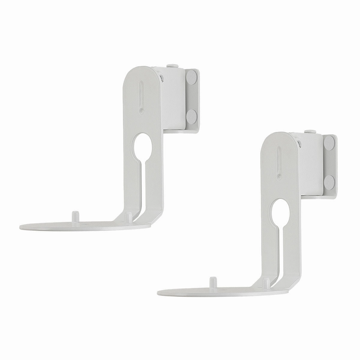 Mountson Wall Mount for Sonos Era 100 - Pair (White) Speaker stands,Audio Stands,Speaker Mounts
