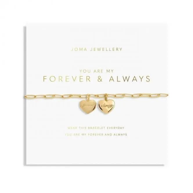 My Moments 'You Are My Forever And Always' Bracelet 5929 Joma Jewellery