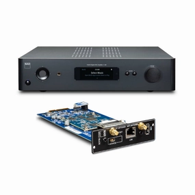 NAD C 389 - Hybrid/Digital DAC Amplifier & MDC2BluOS - Including HD-Audio Streaming   Dirac Room correction (Each)