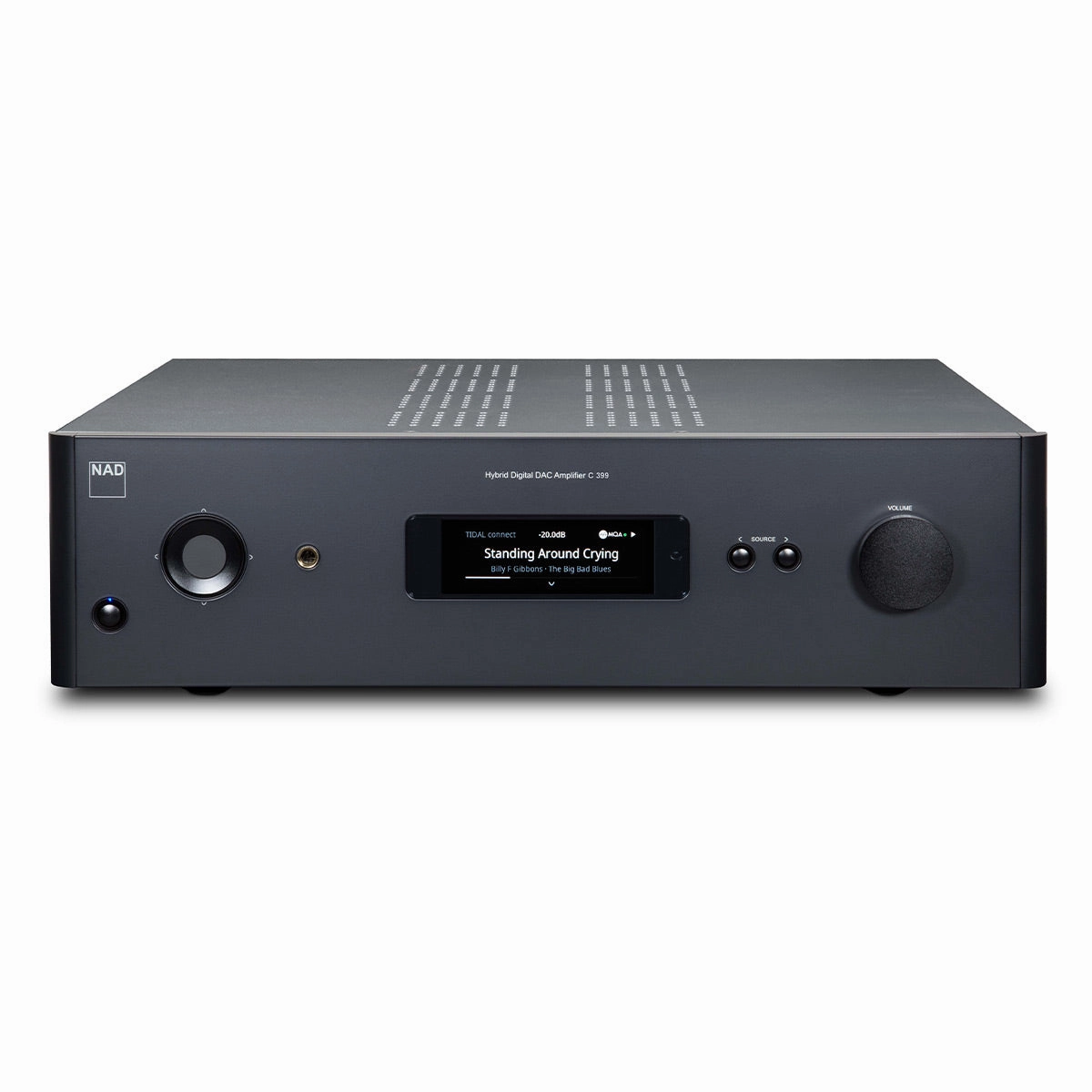 NAD Electronics C399 Hybrid Digital DAC Amplifier with MDC2 BluOS-D Module hi-fi volume knob,hi-fi remote control system,hi-fi smart amplifier