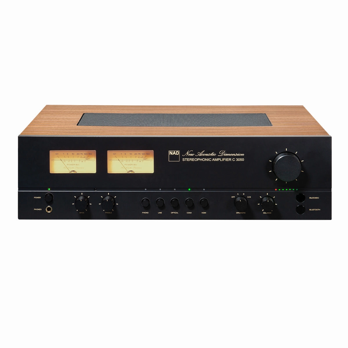 NAD Electronics C 3050 HybridDigital Stereophonic Amplifier hi-fi volume knob,hi-fi remote control system,hi-fi smart amplifier