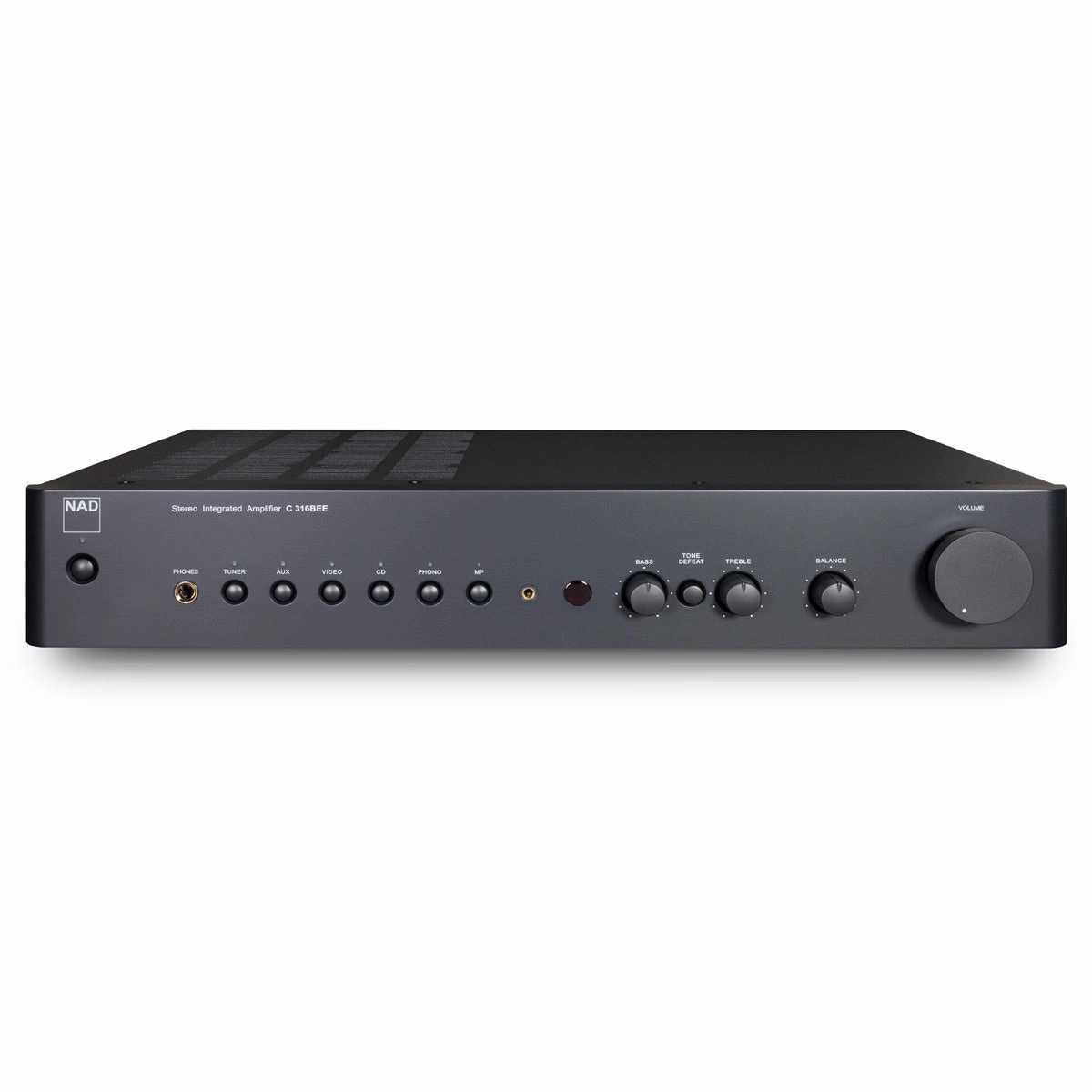 NAD Electronics C 316BEE V2 Stereo Integrated Amplifier hi-fi volume knob,hi-fi remote control system,hi-fi smart amplifier