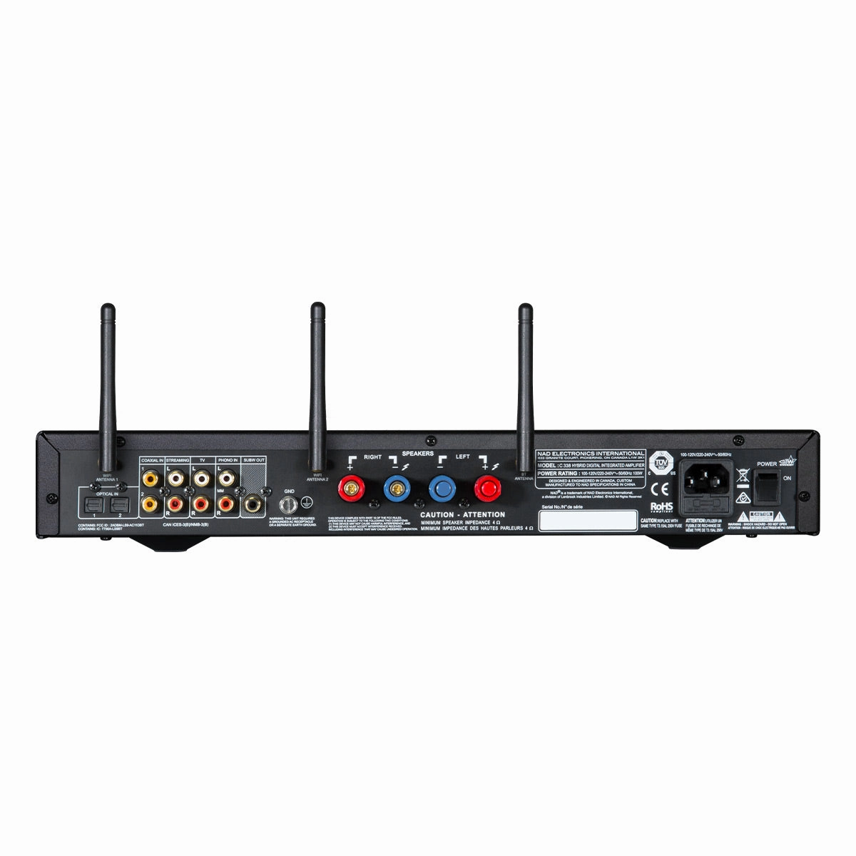 NAD Electronics C 338 Hybrid Digital Integrated Amplifier