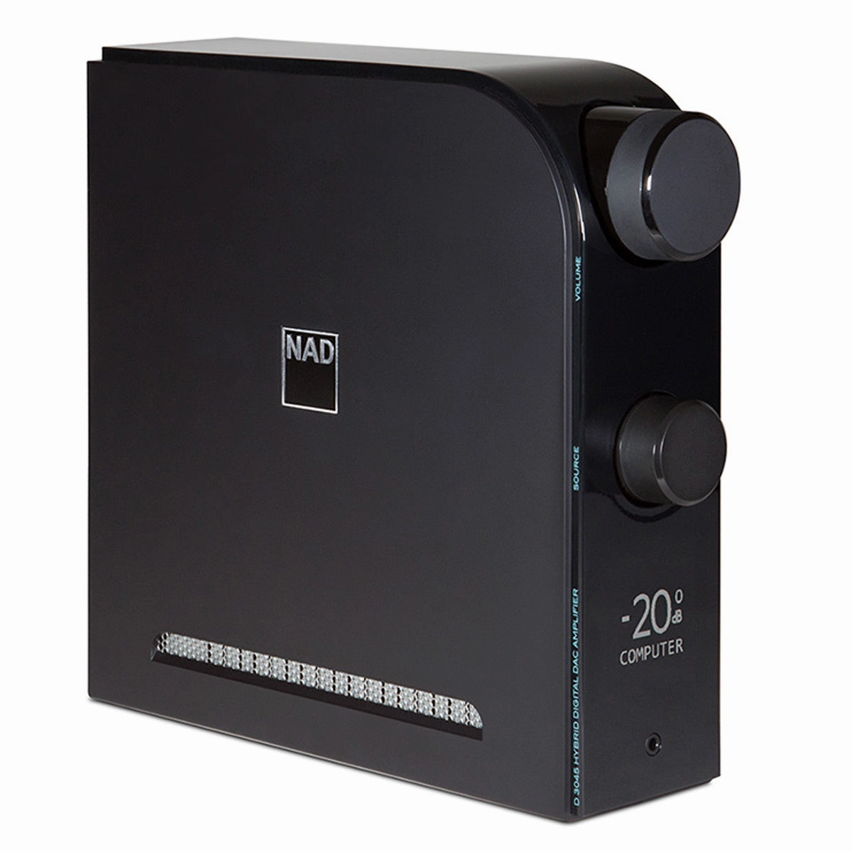 NAD Electronics D 3045 HybridDigital DAC Amplifier hi-fi volume knob,hi-fi remote control system,hi-fi smart amplifier