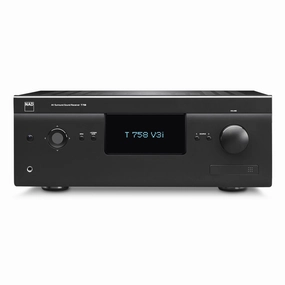 NAD Electronics T 758 V3i Home Theater AV Receiver hi-fi volume knob,hi-fi remote control system,hi-fi smart amplifier