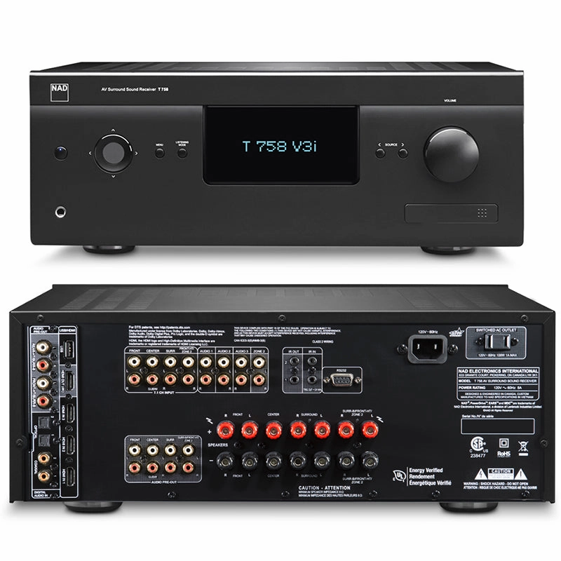 NAD T758V3i - A/V Surround Sound Receiver