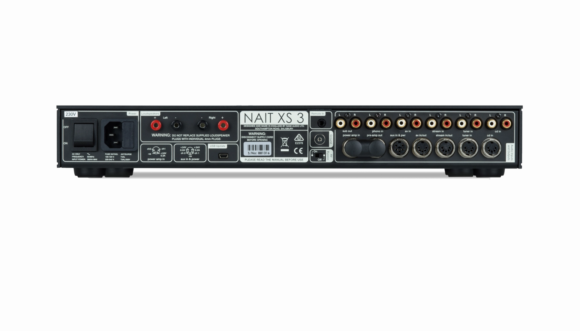 Naim Nait XS 3 Integrated Amplifier