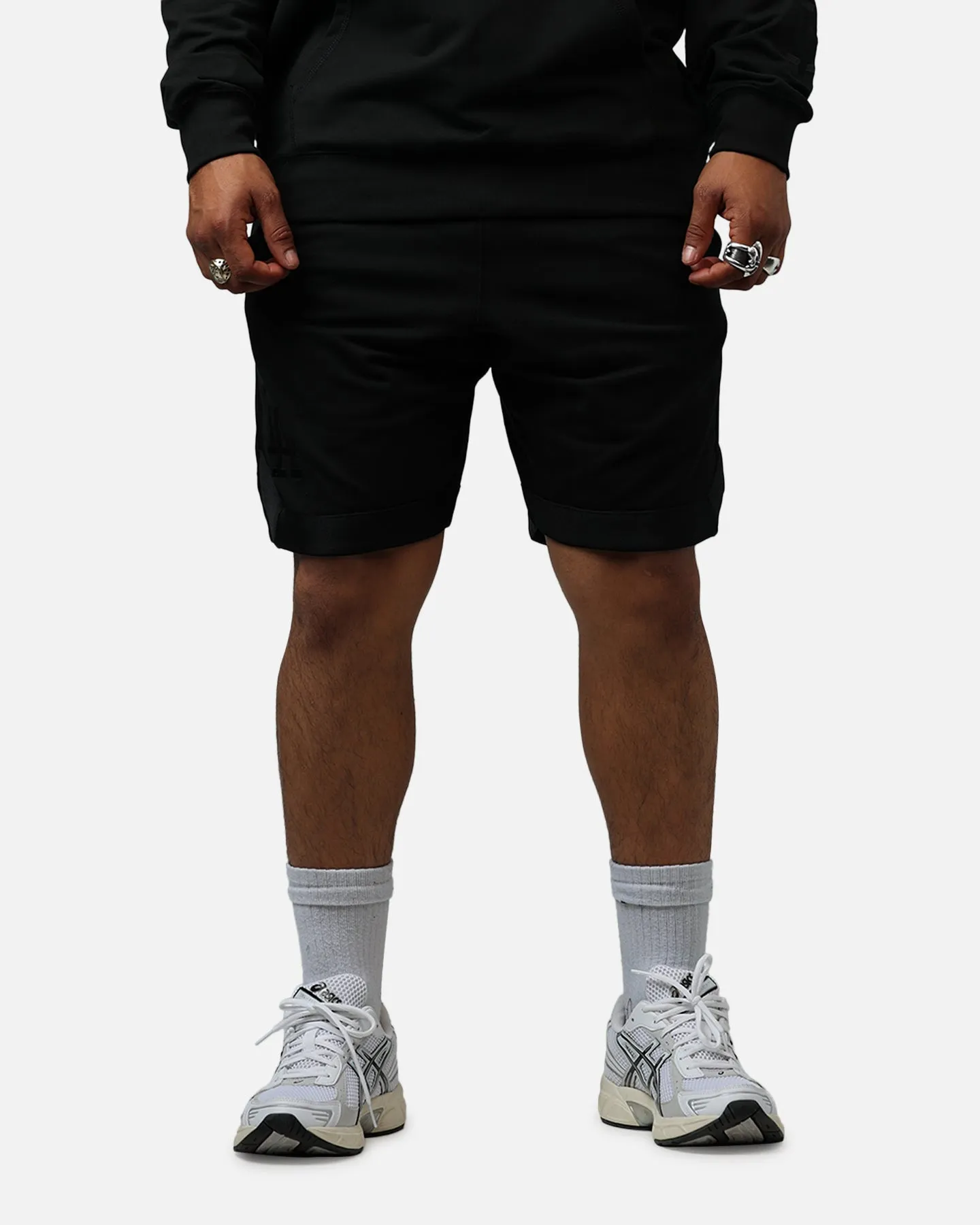 New Era Los Angeles Dodgers Logo Select Shorts Black/Black