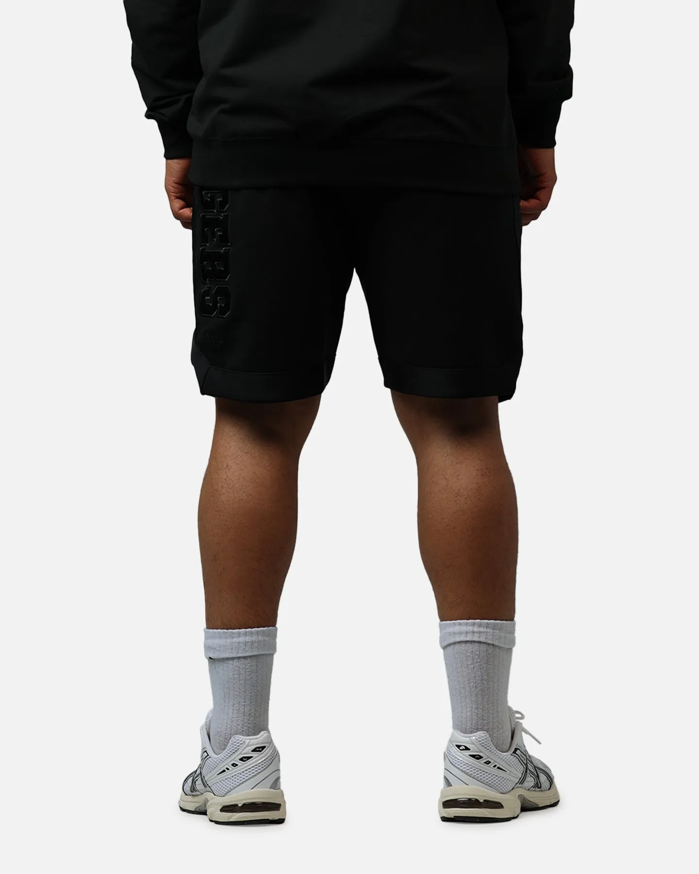 New Era Los Angeles Dodgers Logo Select Shorts Black/Black