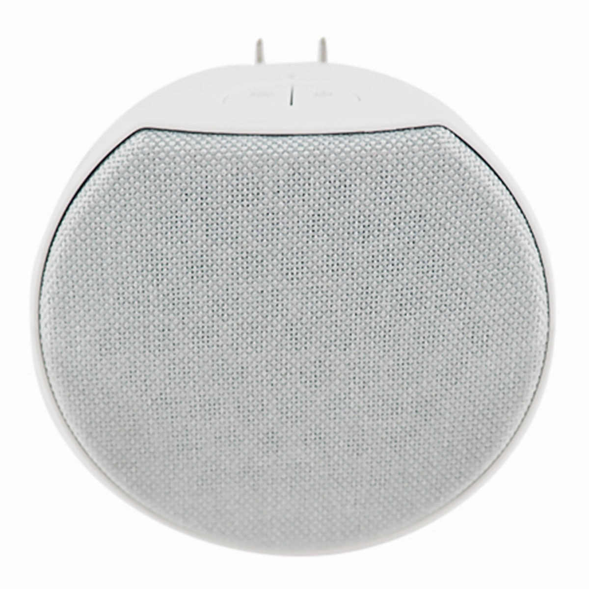 OC Acoustic Newport Plug-in Outlet Speaker with Bluetooth 5.1 and Built-in USB Type-A Charging Port - Set of 4 (Light Gray/White)