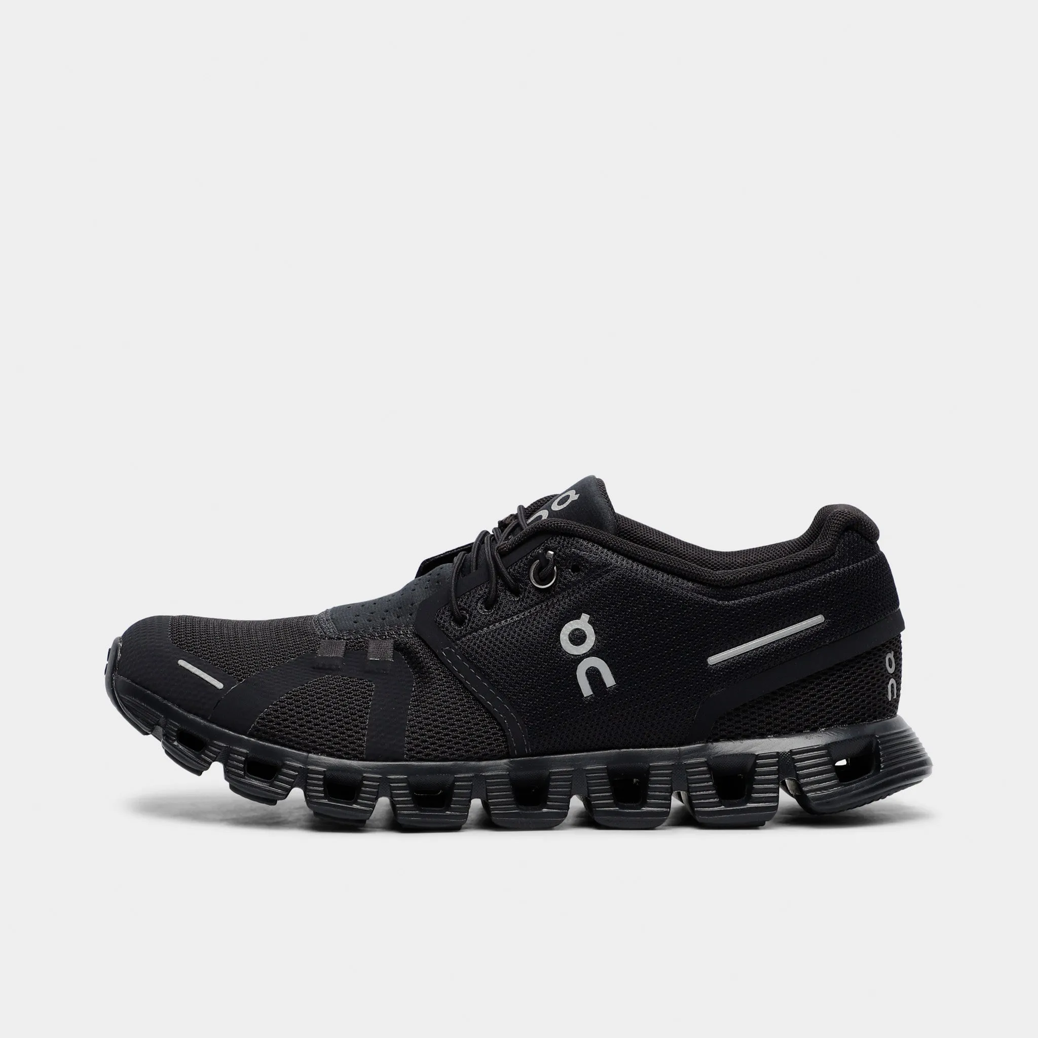 On Women's Cloud 5 / All Black On Shoes