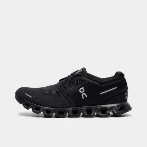 On Women's Cloud 5 / All Black On Shoes