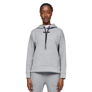 On Womens Hoodie - Grey On Cloud Shoes